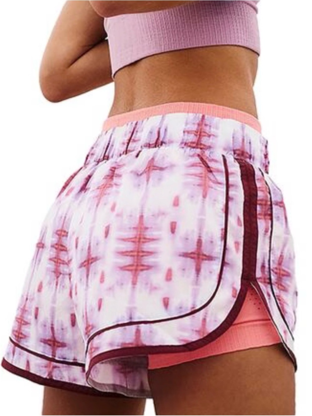 NWOT FP Movement by Free People Varsity Blues Sandstorm Print size Small
